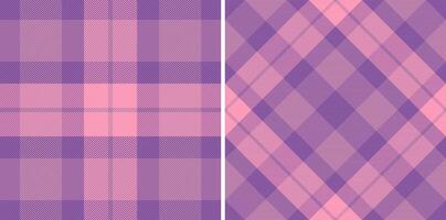 Seamless plaid of check fabric pattern with a texture textile tartan background. vector
