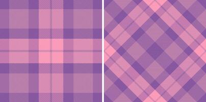 Seamless plaid of check fabric pattern with a texture textile tartan background. vector