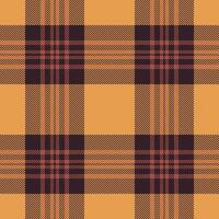 Tartan background check of fabric textile with a seamless plaid texture pattern. vector