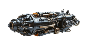 Dynamic Hyperdrive Engine, on transparent background. Format png