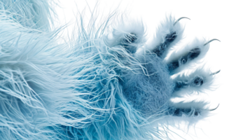 torbellino yeti mitones, en el transparente antecedentes. formato png