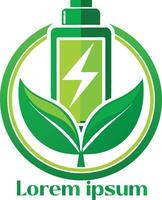Renewable Energy Resources Logo Environment Friendly Energy Resources Logo Eco Friendly Light Logo vector