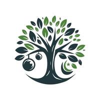 Tree Logo Design Illustration vector