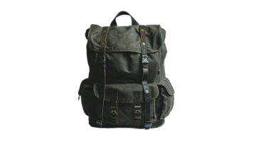 Backpack Beauty, on transparent background. Format png