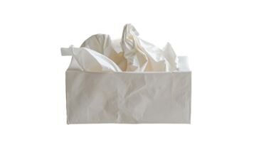 Tissue Box Elegance, on the transparent background. Format png