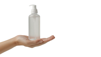 Hand Sanitizer, on transparent background. Format png