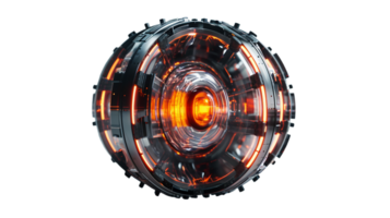 Fusion Cell Power Core, on transparent background. Format png