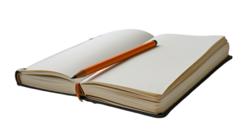 Notebook Image, on the transparent background. Format png