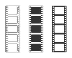 Cinema strip icon. illustration. vector