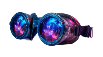 Nebula Goggles, on the transparent background. Format png