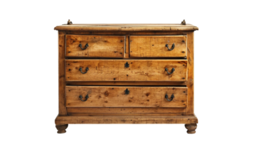 Maple Dresser On Transparent Background png