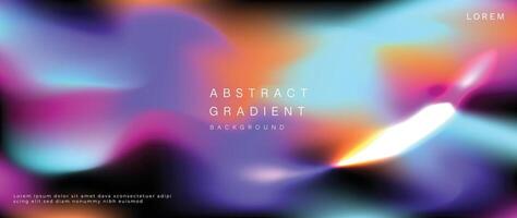 Abstract Vibrant gradient mesh background . Saturated Colors blurred fluid texture for Modern template for posters, ad banners, brochures, flyers, covers, websites. vector