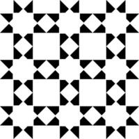 Eight-pointed star Islamic seamless pattern. Geometric arabic background texture. vector