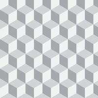 Geometric background Cube shapes. Optical illusion illustration. vector