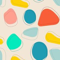 Pop art style textures. Retro comic design. Abstract pattern in memphis 80s-90s style. illustration colorful spotty pattern. vector