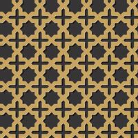 Islamic ornament, persian motiff . ramadan islamic round pattern elements . Geometric pattern. vector