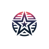 magnifique étoile logo png