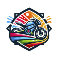 colorful motorbike photo png