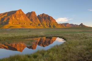 Reflection of the Peaks photo