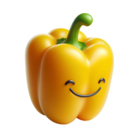 Bell pepper isolated on transparent background png