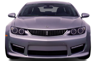 Modern car front view png