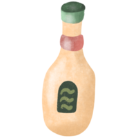 Flasche zum draussen png