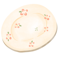Cute plate for celebration png