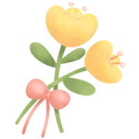 Flower bouqet in spring png