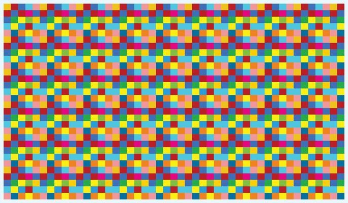 Dot matrix background with colorful pixelation theme. Abstract background design elements for various needs