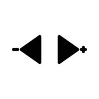 Loudspeaker sign. Speaker button icon set. Volume icon . volume up, down, mute. resources graphic element design of application UI themes vector