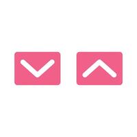 Arrow icon. illustration. Flat design style eps 10. resources graphic icon element design. illustration with social media theme ui icon vector