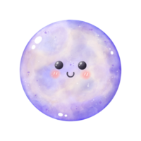 Mercury clip art, illustration of the planet, A cute cartoon drawing of a star png