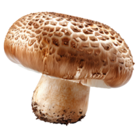 Champignon mushroom isolated. White mushroom isolated. Champignon mushroom top view isolated. Mushroom flat lay isolated png