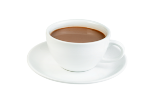 quente chocolate com café copo isolado png