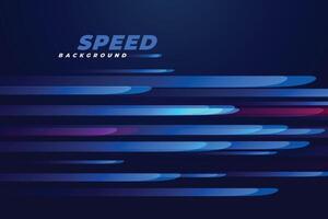 blue speed motion lines background vector