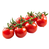 generado ai ciruela tomate Cereza tomate vegetal blt campana pimienta aislado en transparente antecedentes png