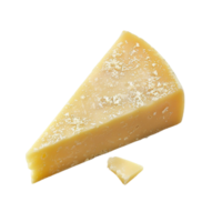 Generated AI Montasio cheese isolated on transparent background png