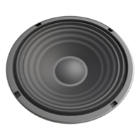 High-Fidelity 3D Audio Speaker Illustration - Sound Technology and Entertainment Concept png