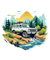 Off-Road Car Illustration png