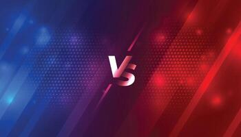 battle versus vs background for sports game vector