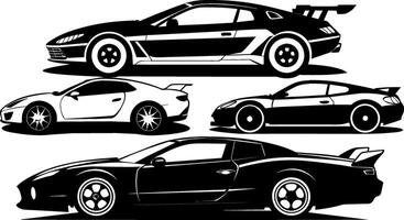 colección de iconos de coche vector