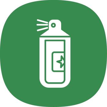 tonto instrumentos de cuerda glifo curva icono diseño vector