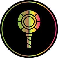 Lollipop Glyph Due Color Icon Design vector