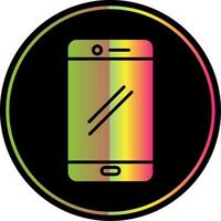 Smart phone Glyph Due Color Icon Design vector