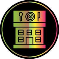 Restaurant Glyph Due Color Icon Design vector