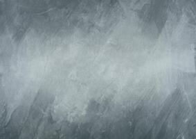 Abstract Metallic Texture on Gray Painted Background. photo