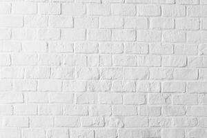 White Brick Wall Texture Background, Professional Stock Photo. photo
