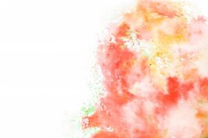 Vibrant Abstract Watercolor Texture, A Captivating Background for Creative Projects. photo