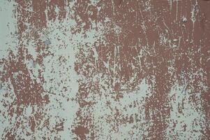 Vintage Industrial Charm, Aged Steel Wall Texture Background. photo