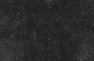 Contemporary Charm, Sleek Black Stained Stucco Wall Background. photo